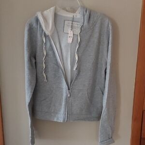 Victoria's Secret Gray Zip-Up Hoodie